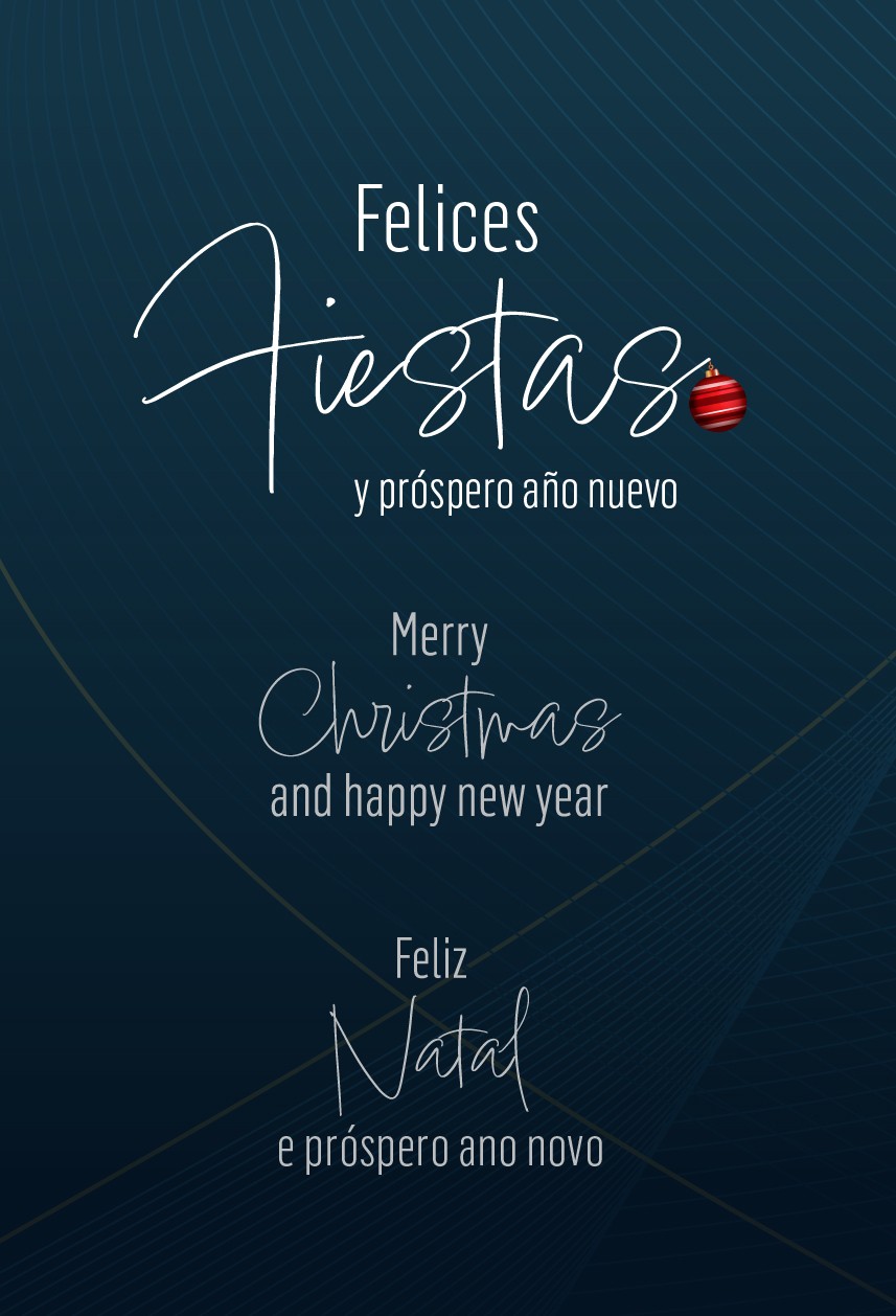 Boas festas!
